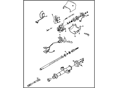 GM 26094445 Column Asm,Steering