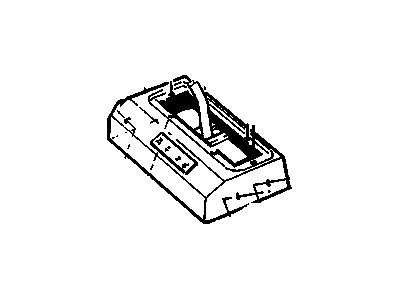 GM 14037846 Bezel,Transfer Case Control Lever