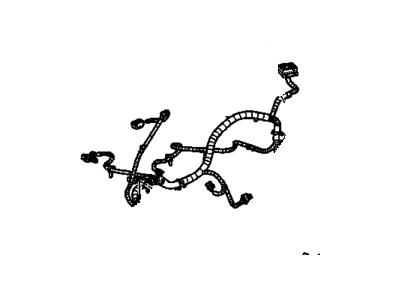 GM 25898169 Harness Assembly, Fwd Lamp Wiring