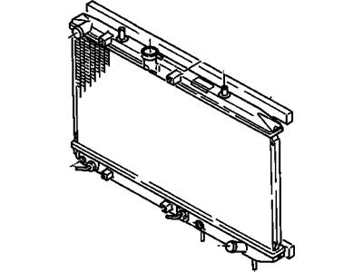 GM 94344639 Coolant Radiator