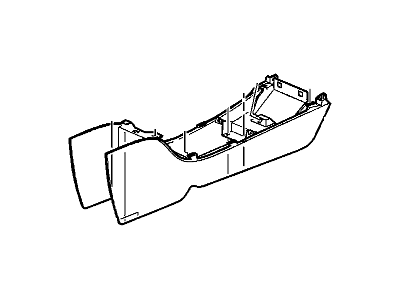 GM 89039666 Console Asm,Front Floor