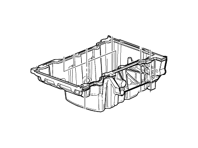 2014 Cadillac CTS Oil Pan - 12657496