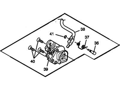 Buick Skylark Automatic Transmission Shifter - 22637610