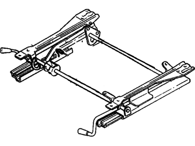 GM 12514155 Adjuster Assembly,Driver Seat 6-Way Extended Power (Less Motor&Harness)