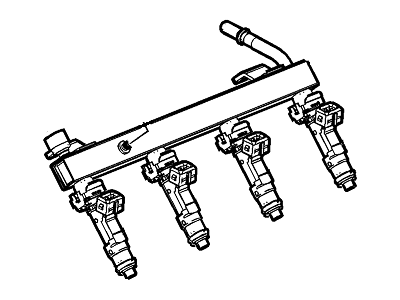 Cadillac ELR Fuel Rail - 55570149