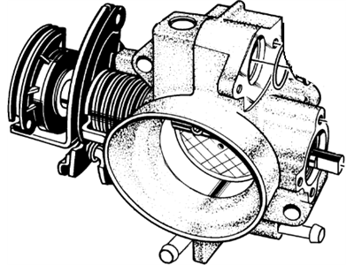 GM 17096098 Fuel Injection Air Meter Body