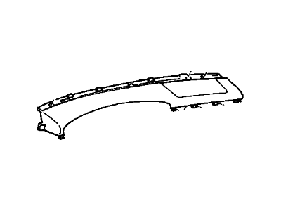 GM 25641694 Pad Assembly, Instrument Panel Upper Trim *Neutral