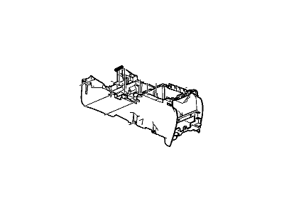 2006 Cadillac Escalade Center Console Base - 88987012