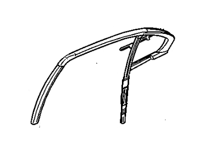 GM 22716963 Channel Assembly, Rear Side Door Window