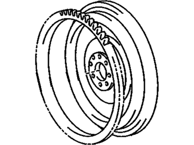 Pontiac Vibe Flywheel - 19185260