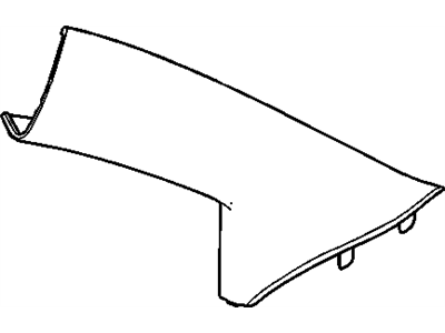 GM 20890866 Molding,Windshield Garnish