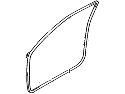 1996 Cadillac Deville Door Seal - 25639688