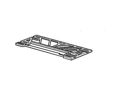 GM 88896006 Sunshade,Sun Roof *Neutral