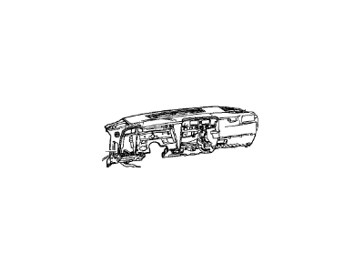 15727953 GM NUT, Instrument Panel Illustration 1 of 1