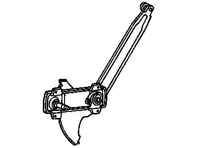 GM 20717325 Front Window Regulator ASSEMBLY