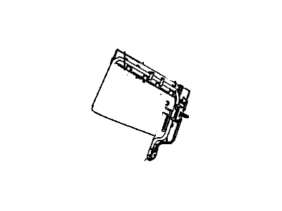 GM 96424041 Frame,Rear Seat Cushion Rear