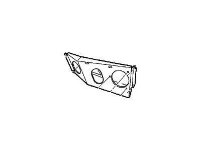 GM 92096036 Bracket, Radio Quarter Speaker