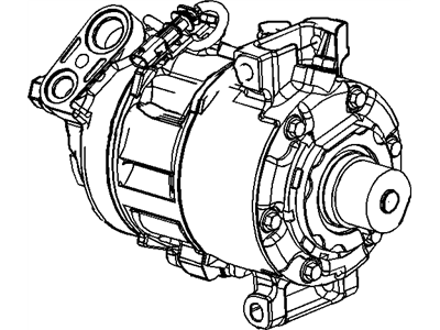 2017 Chevrolet SS A/C Compressor - 92276907