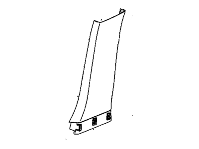 GM 13275918 Panel,Center Pillar Lower Trim