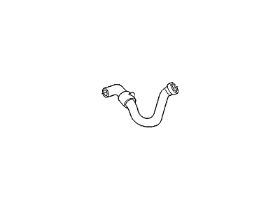 GM 93434402 HOSE, Radiator Outlet (Lower)