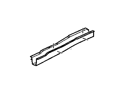 20772622 GM Rail Assembly, Underbody Front Side Illustration 1 of 1