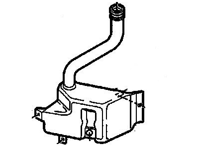 GM 92185911 Container Assembly, Windshield Washer Solvent (W/ Pump)