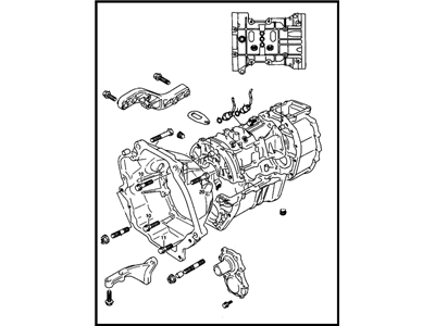 1993 Chevrolet Tracker Transmission Assembly - 96068772