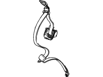 1992 GMC Jimmy Seat Belt - 12381969