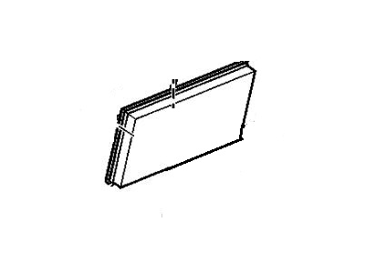 GM 19256977 Element,Air Cleaner