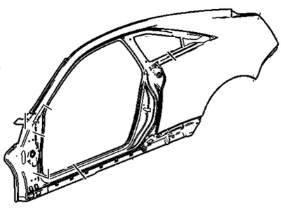 GM 22840158 Frame Assembly, Body Side Outer