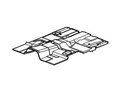 GM 10385898 Mat Assembly, Front Floor Panel