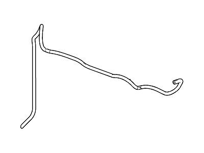 GM 92421240 Coolant Recovery Reservoir Hose