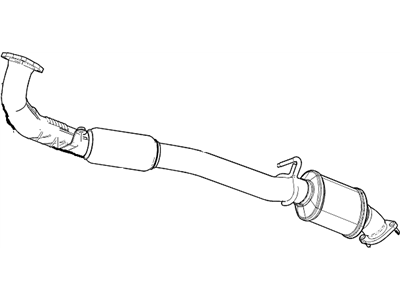 GM 22809691 Exhaust Front Pipe Assembly