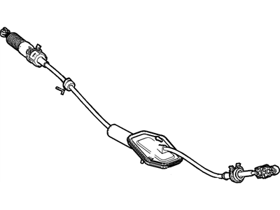 Chevrolet Spark Shift Cable - 95387043