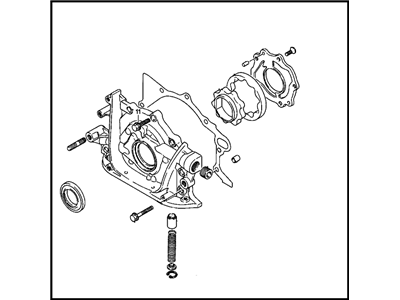 1992 Chevrolet Tracker Oil Pump - 91177658