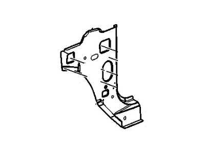 GM 15816776 Panel Kit, Body Hinge Pillar Inner