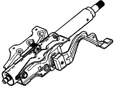 2010 Chevrolet Camaro Steering Column - 23486916