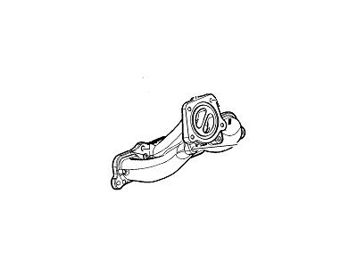 GM 12670220 Exhaust Manifold Assembly