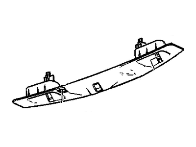 GM 20880848 Molding Assembly, End Gate Lower *Light Ttnum