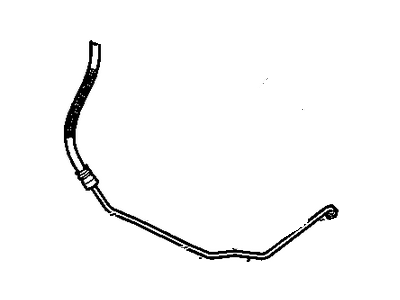 2004 Cadillac XLR Power Steering Hose - 19122266