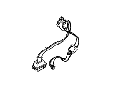 1992 GMC Safari Seat Belt - 12546183