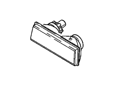 GM 16510989 Lens & Housing Assembly, Headlamp