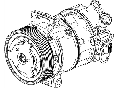 Buick Verano A/C Compressor - 13495846