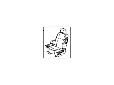 GM 25781391 Seat Assembly - Driver *Cashmere E