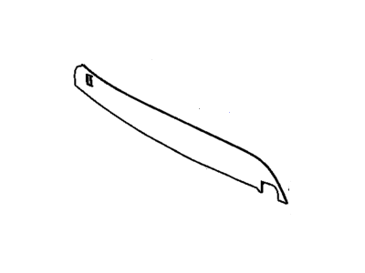 GM 15914447 Panel Assembly, Front Floor Console Side Trim *Medium Cashmere 15914447 GM Panel Assembly, Front Floor Console Side Trim *Medium Cashmere Illustration 1 of 1