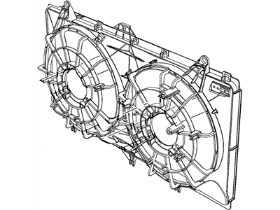 Chevrolet SS Fan Shroud - 92263226