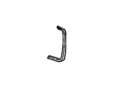 GM 10148948 Molding Assembly, Quarter Window Rear Reveal 10148948 GM Molding Assembly, Quarter Window Rear Reveal Illustration 1 of 1