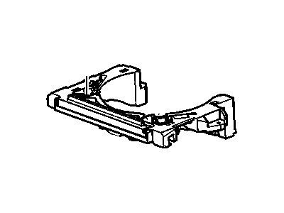 GM 22758076 Support Assembly, Load Floor Front Panel