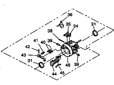 GM 26029349 Housing,Steering Column