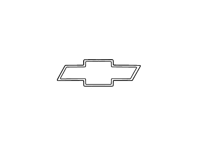 GM 92259332 Rear Compartment Lid Emblem